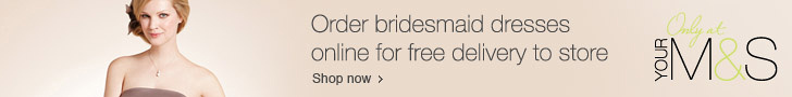 Bridesmaids dresses on-line from Marks &amp; Spencer