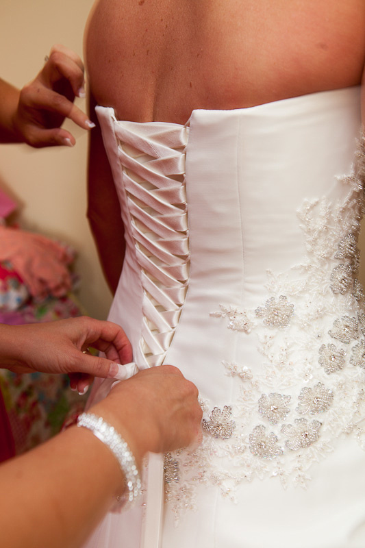 Lace-up Bridal gown